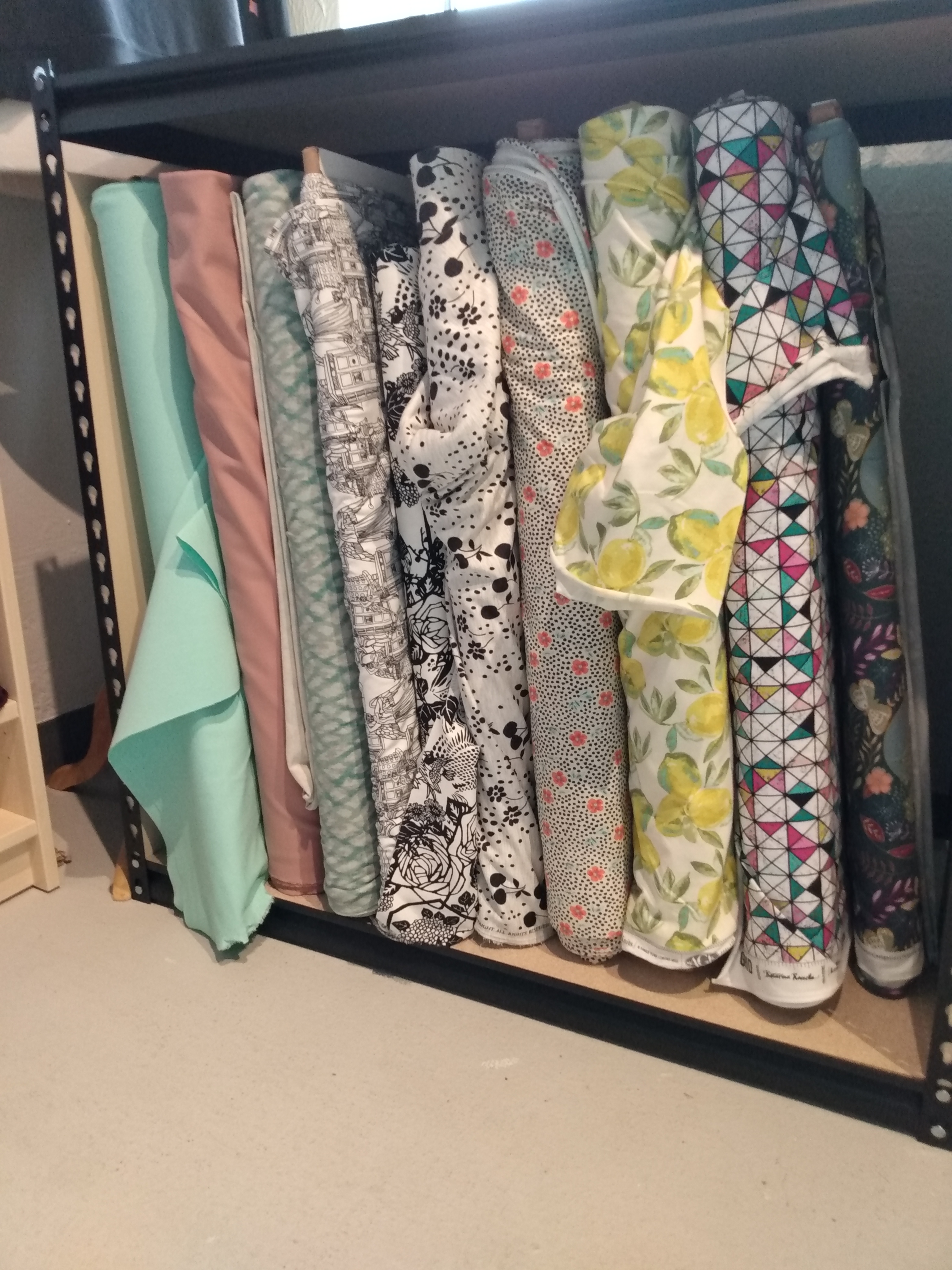 Knit prints, deadstock and others